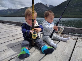 The next generation of Tsuniah Lake fishermen