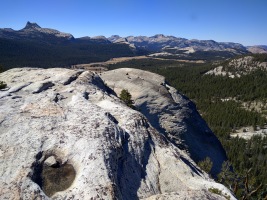 Lembert Dome. Cathedral Peak and the meadows in the background!