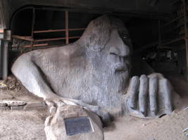 The Fremont troll, discovered by accident!