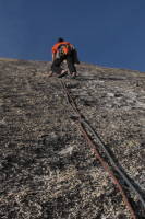 Slabby fun that Tuolumne is famous for