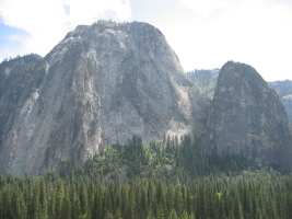 view across the valley