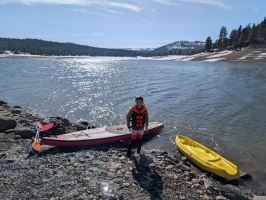 Bodie's science experiment was to measure the temperature of water as you go down in depth. However, this day was super windy so we bailed Bodie's science experiment was to measure the temperature of water as you go down in depth. However, this day was super windy so we bailed