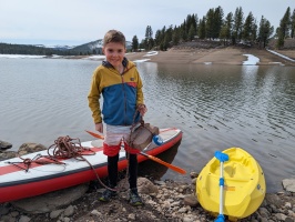 Calmer day - science experiment is a go! Calmer day - science experiment is a go!