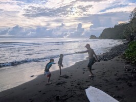 Surfing lesson Surfing lesson
