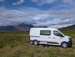 Berunes may have been the most scenic campsite of the trip