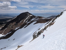 Zoe skiing down Black Mountain Zoe skiing down Black Mountain